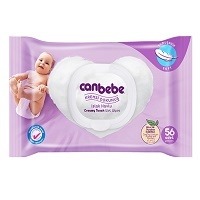 Canbebe Kremsi Creamy Touch Baby Wipes 56pcs